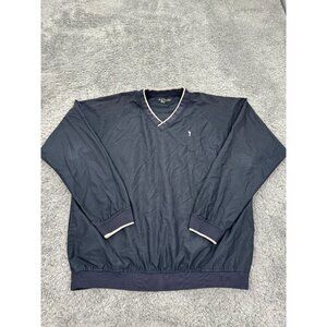 Austin Jacket Mens Large Golf Tour Collection V Neck Pullover Windbreaker Vtg